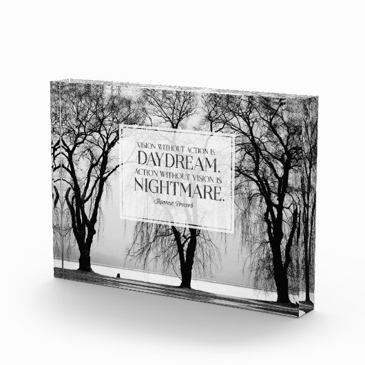 Visie zonder actie fotoblokken (Rechts)