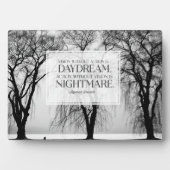 Visie zonder actie fotoplaat (voorkant)