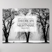 Visie zonder actie poster (Voorkant)