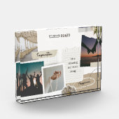 Visiebord Horizontaal Blok Fotoblok (Links)