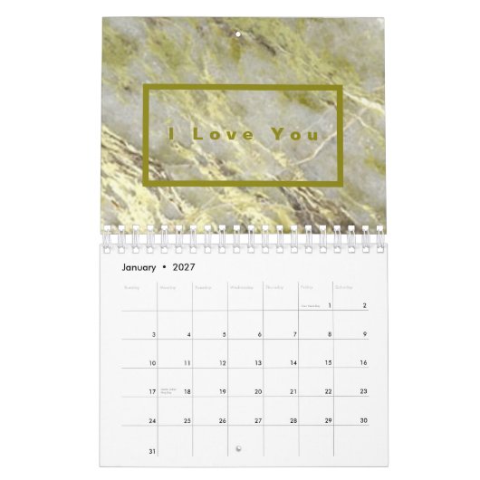 Visiekalender 2020 kalender (Jan 2027)