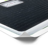 Visierbord voor perfecte gezondheid poster (Hoek)