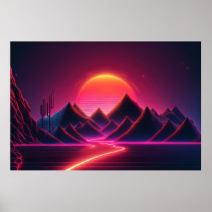  visies: Retrofuturisme wordt verondersteld Poster