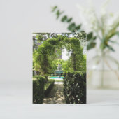 Visies van Charleston Fountain Briefkaart (Staand voorkant)