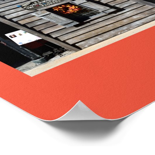 Visies van de historische St. Augustine, Florida Poster (Hoek)