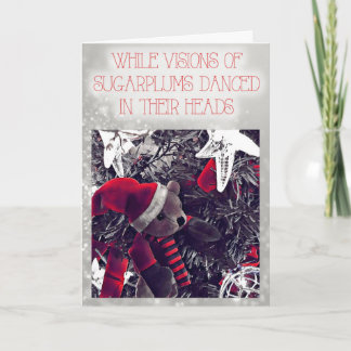 Visies van de Kaart van de Teddybeer Sugarplums