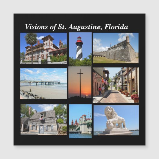 Visies van St. Augustine, Florida (Voorkant)
