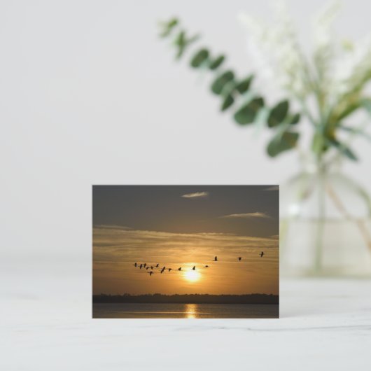 Visies van St. Augustine, Visitekaartje van Florid (Staand voorkant)