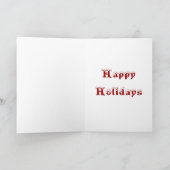 Visies van Sugarplums Feestdagen Kaart (Binnen)