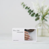 Visietenkarte Visitekaartje (Staand voorkant)