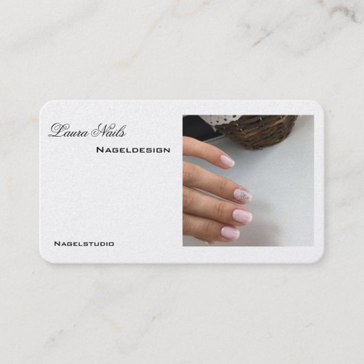 Visietenkarte Visitekaartje (Voorkant)