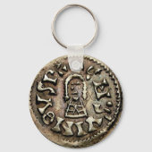 Visigoth Chindaswinth Gold Coin Obverse Sleutelhanger (Voorkant)