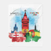 Visiiion Blanket Fleece Deken (Voorkant)