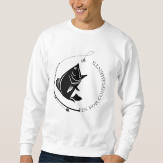 Vis'In for Compliments Mannen Sweatshirt