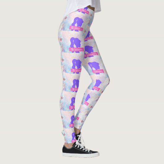 Visioen Archetype Patroon Leggings – Rebel Tribe (Rechts)