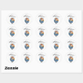 Visioen Cruise Trip merchandise Ronde Sticker (Vel)