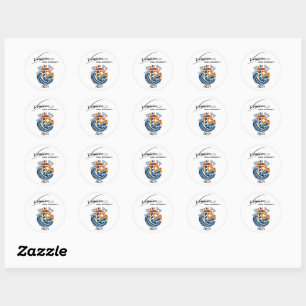 Visioen Cruise Trip merchandise Ronde Sticker