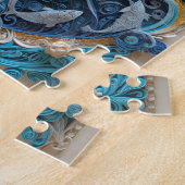 Visioen Waterman Waterdrager - Papier Quilling Legpuzzel (Zijkant)