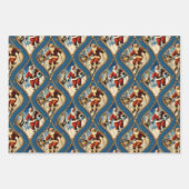  visioenen van de Kerstman Inpakpapier Vel (Voorkant 2)