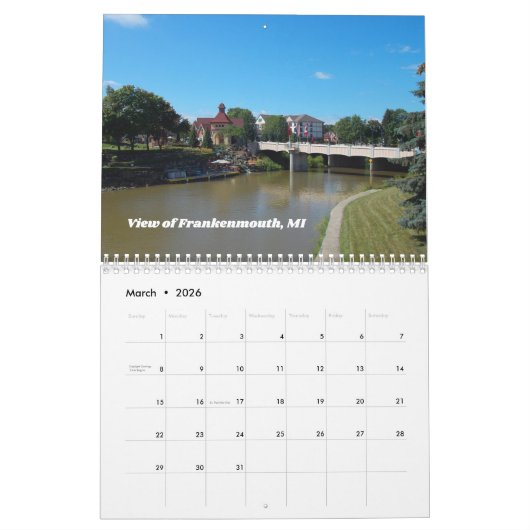 Visioenen van de Midwest Wall Calendar Kalender (Mar 2026)