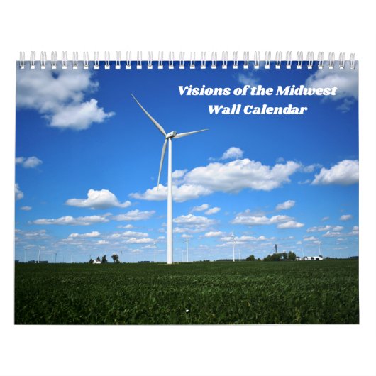 Visioenen van de Midwest Wall Calendar Kalender (Hoes)