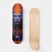 Visioenen van de toekomst persoonlijk skateboard (Voorkant)