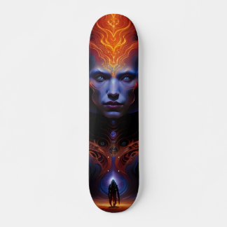 Visioenen van de toekomst persoonlijk skateboard