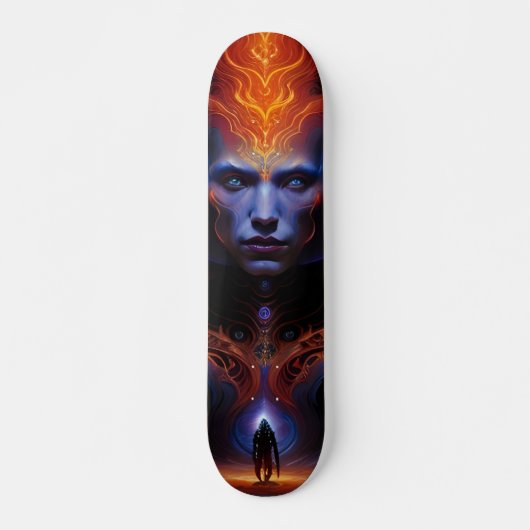 Visioenen van de toekomst persoonlijk skateboard (Voorkant)