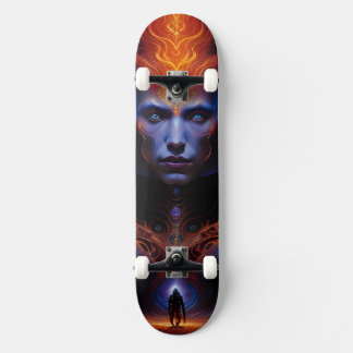 Visioenen van de toekomst persoonlijk skateboard