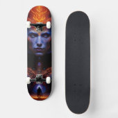 Visioenen van de toekomst persoonlijk skateboard (Voorkant)