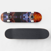 Visioenen van de toekomst persoonlijk skateboard (Horizontaal)