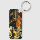Visioenen van Ignatius door Peter Paul Rubens Sleutelhanger (Achterkant)