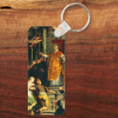 Visioenen van Ignatius door Peter Paul Rubens Sleutelhanger (Achterkant)