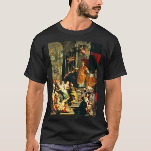 Visioenen van Ignatius door Peter Paul Rubens T-shirt (Voorkant)