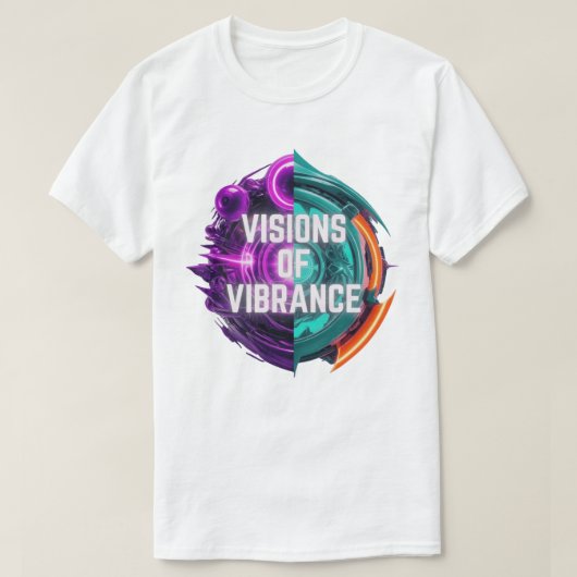 Visioenen van levendigheid - Kijk verder T-shirt (Design voorkant)