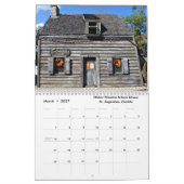Visioenen van St. Augustine, Florida 2025 Kalender (Mar 2027)