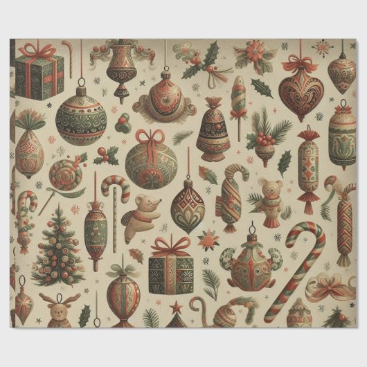 Visioenen van suiker cadeaupapier (Vlak)