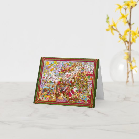 Visioenen van Suikerpruimen II Kaart (Gele Bloem)