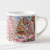 Visioenen van suikerpruimen Voeg kindernaam Kerstm Espresso Kop