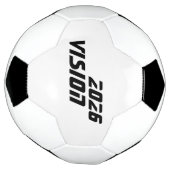 Vision 2026 Soccer Ball for Training Practice Game Voetbal (Gedraaid)