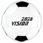 Vision 2026 Soccer Ball for Training Practice Game Voetbal (Voorkant)