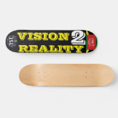 VISION 2 REALITY JMT 7 3/4-inch skateboard deck (Horizontaal)