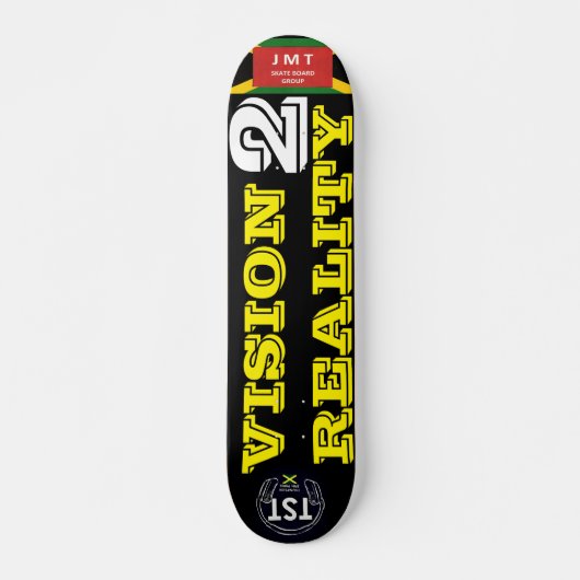 VISION 2 REALITY JMT 7 3/4-inch skateboard deck (Voorkant)