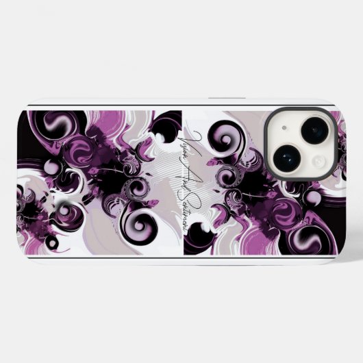 "Vision and Sentiment", Apple iPhone 14 Hoesje (Achterkant (horizontaal))