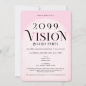 Vision Board Party Sorority Women Networking Event Kaart (Voorkant)