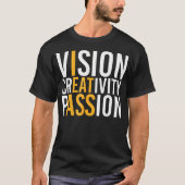 Vision Creatitivity-passie T-shirt (Voorkant)