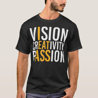 Vision Creatitivity-passie T-shirt