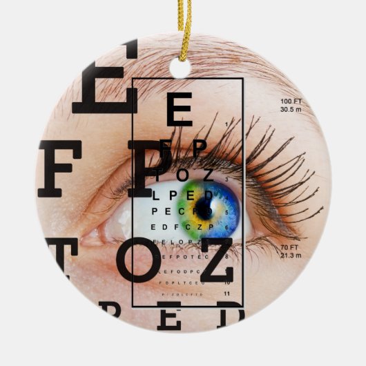 Vision/Eye Doctor - SRF Keramisch Ornament (Voorkant)
