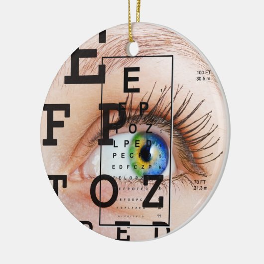 Vision/Eye Doctor - SRF Keramisch Ornament (Links)