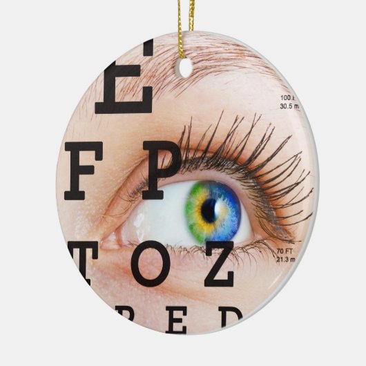 Vision/Eye Doctor - SRF Keramisch Ornament (Links)